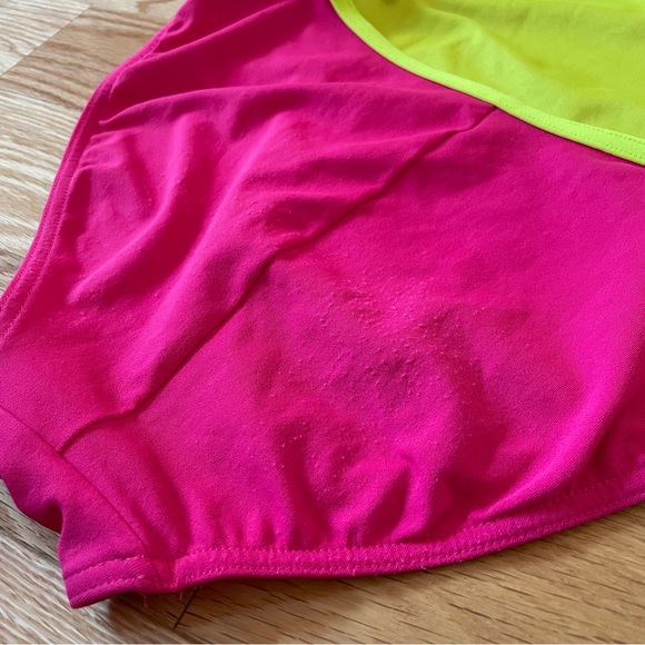 Arena maxlife one piece swimsuit - lace back - freak rose / soft green - 36 - Picture 9 of 9